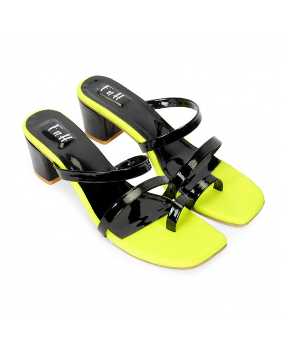 THE NEON & BLACK HEEL !